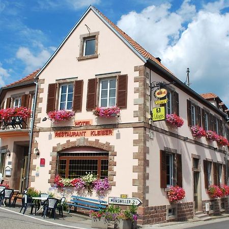 Hotel Restaurant Kleiber Saint-Jean-Saverne Exteriör bild